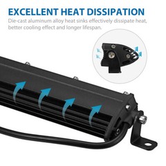 12″ inch 450W LED Work Light Bar Combo Spot Flood Driving Off Road SUV Boat ATV