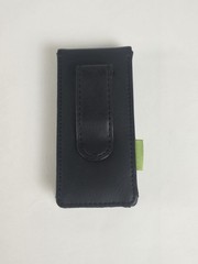 IPOD NANO 5G 5TH GENERATION LEATHER CASE FOLIO COVER Belt Clip 8GB 16GB BLACK