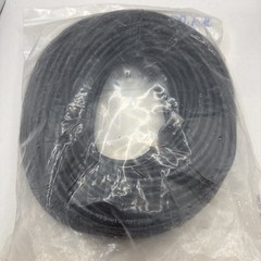 StarTech.com 100ft Black Slim CAT6 Ethernet Cable, Slim Snagless RJ45