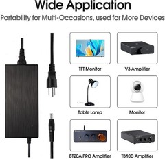 Fosi Audio 48V 5A 10A Power Supply Adapter For TB10D, BT20A PRO,V3,ZA3,V3 Mono