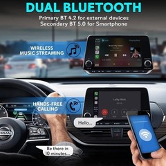 Pyle Wireless Carplay & Android System iA Box-4GB RAM 64GB ROM (Black Pattern)