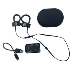 Beats by Dr. Dre Powerbeats3 In-Ear Earbuds Wireless Headphones Black Gold