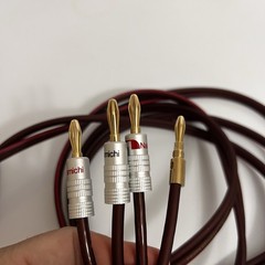 Nakamichi 2 Qty. 10 ft. & Gear it 3 ft. 24 K Gold Plated Banana Plugs OFC Cable