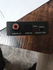 SPDIF & Coaxial Bi-directional converter splitter + 2 cables + USB power cord