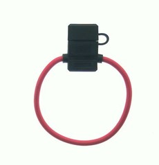 10 PACKS 10 GAUGE ATC FUSE HOLDER IN-LINE AWG WIRE COPPER 12 VOLT POWER BLADE