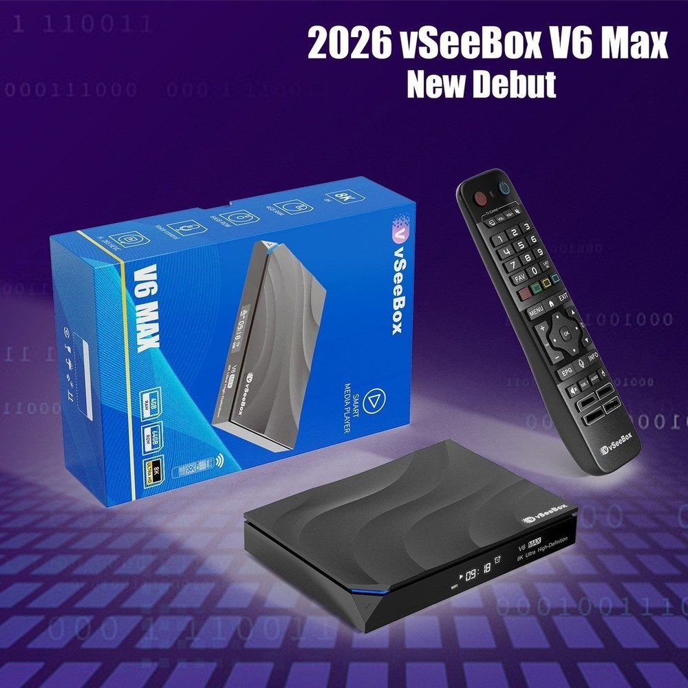 SUPER SALE! 🔥AUTHORIZED DEALER – New 2026 VSEEBOX V6 MAX Free Shipping