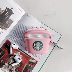 3D Cute Funny Cool Kawaii Fashion Ice Cream Cup for AirPods 3rd pink