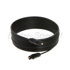 25ft Optical Cable TOSLink Fiber Digital Audio Wire Sound SPDIF Optic Dolby DTS