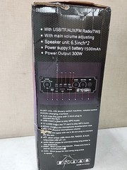 NEW Wireless Speaker M2-6216 6.5″ X 2 | 300W | damaged box!!
