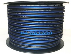 15′ ft SuperFlex Blue Black 10 Gauge SPEAKER WIRE Cable Home Car Audio Wiring