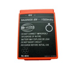 1500mAh 2500mA BA225030 6V Ni-Mh Battery For HBC Crane remote Pump truck battery