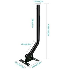 Long Range Yagi HDTV Antenna Outdoor 250 Mile UHF VHF FM Signal Booster