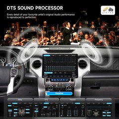 Dasaita 11.6″ Universal 2 Din Car Radio GPS Carplay Android Auto 4G LTE 6+64G