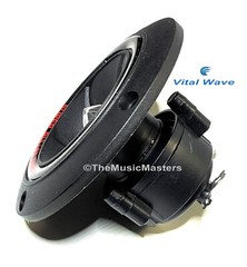 Pair 4″ inch Super Bullet Horn TWEETER Speakers with LED Car Audio Home Stereo