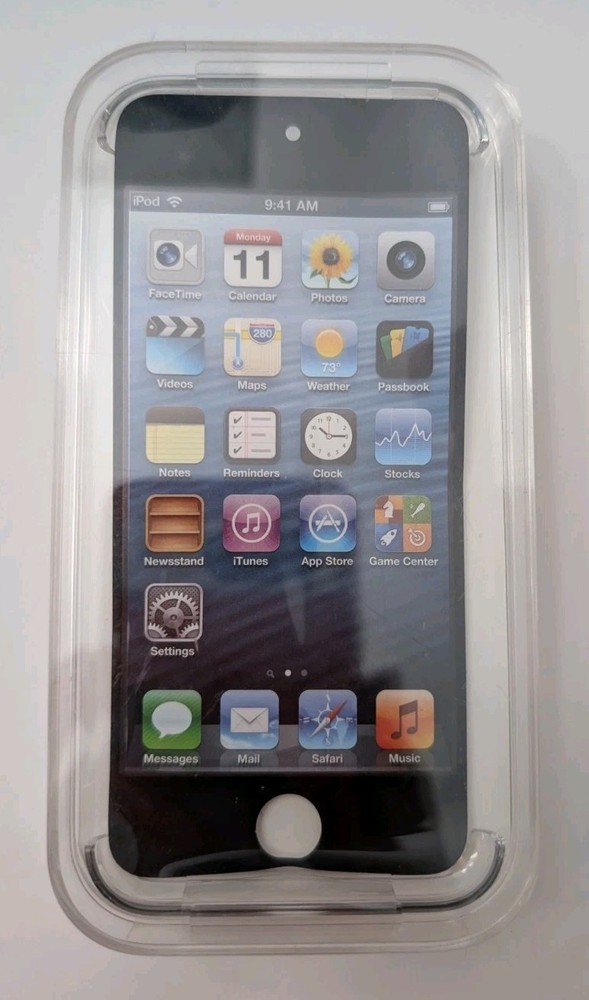 iPod Touch – 32GB – OEM Clear Plastic Box ONLY – 2013 Apple Factory -A1421