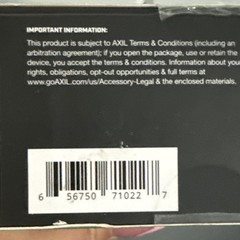 AXIL XCOR Ultimate 4-In-1 Wireless Bluetooth In-Ear Earbuds Black Double