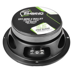 Timpano TPT-MR6-4 BULLET 6.5″ Midrange Car Speaker Loudspeaker 500 Watts 4 Ohm