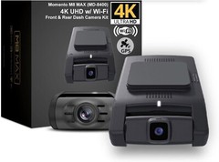 Momento M8 MD-8400 Wi-Fi + GPS Front & Rear Dash Camera Kit with 64GB MicroSD