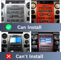 Android For Ford F150 2009-2014 Radio Dash Kit Car Stereo Apple Carplay GPS Wifi