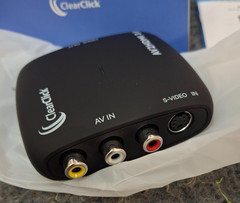 ClearClick AV to HDMI 3.0 Video Upscaler Device AV2HDMI Converter 3rd Generation