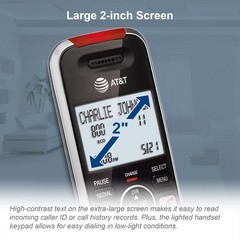 AT&T BL102-3 DECT6.0 3-Handset Cordless Answering Machine