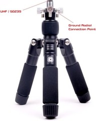 Durable UHF Antenna Mast Tripod – Lightweight, Portable, and User-Friendly