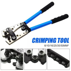 140PCS Copper Lugs Ring Terminals Bare Battery Welding Crimp Wire Connectors Kit