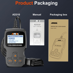 ANCEL AD310 OBD2 Scanner Car Engine Fault Code Reader CAN Diagnostic Tool