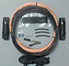Shortwave Radio Receiver Antenna 100′ Bare Copper Longwire EZ UP w/inst