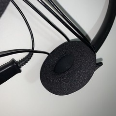 Plantronics EncorePro HW520 Black Headband Headset