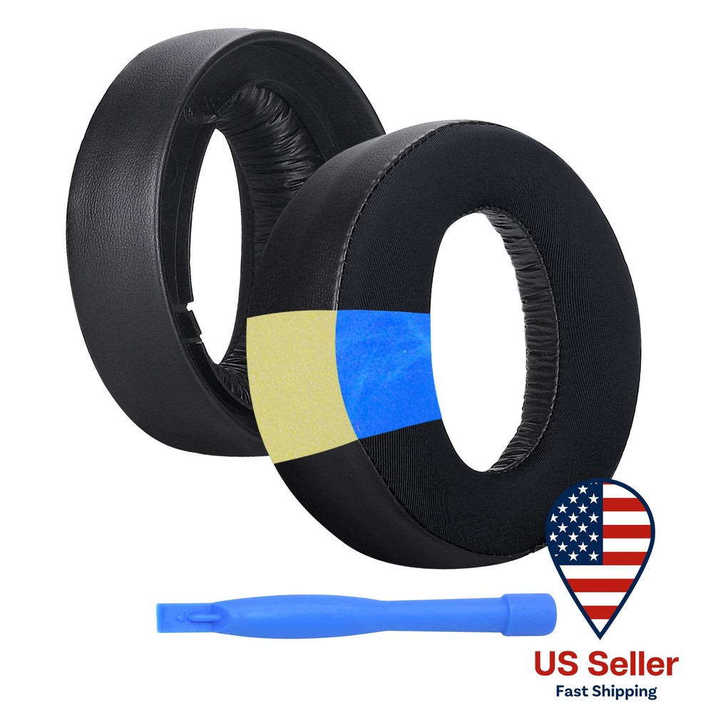 Replacement Ear Pads for Sony PS5 Pulse 3D Wireless - Cooling Gel Black