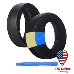 Replacement Ear Pads for Sony PS5 Pulse 3D Wireless - Cooling Gel Black
