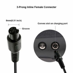 3-Prong 29.4V AC Adapter For X Hover-1 H1-Max Max 2.0 Hoverboard Battery Charger