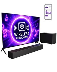 240W Wireless Soundbar with Subwoofer, VoiceMX & BassMX, Ultimate Ap Sound