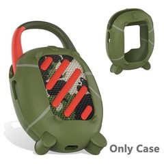 Silicone Cover Case for JBL Clip 5 Ultra Portable Bluetooth Speaker, Squad
