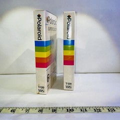 Polaroid Supercolor T-120 VHS Lot Of 2 Video Cassette Tapes 6 hours New Sealed