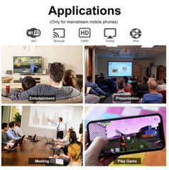 Wifi Wireless HDMI Mirror Screen Display Adapter Miracast Dongle For HD 1080P TV