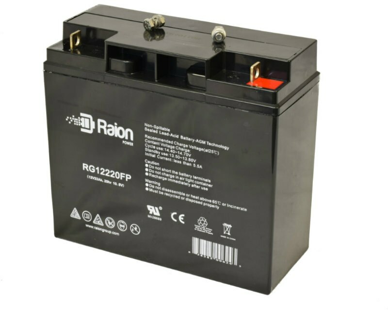 Raion Power 12V 22Ah SLA Battery For Electric Mobility Rascal 320 PC