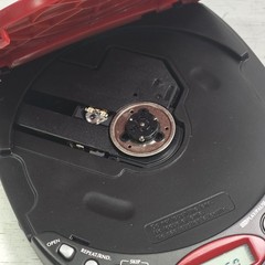 Durabrand CD-50 Portable CD Player Red Tested Works Discman Style 1-Bit DAC Y2K
