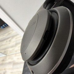 Ncredible One Over-Ear Headphones Gray Adjustable Headband 3.5mm Jack w/ Case