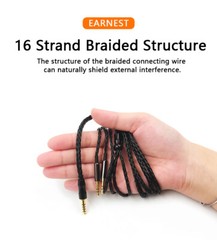 6N 3.5mm Audio Cable For JVC HA-SW01 HA-SW02 headphones
