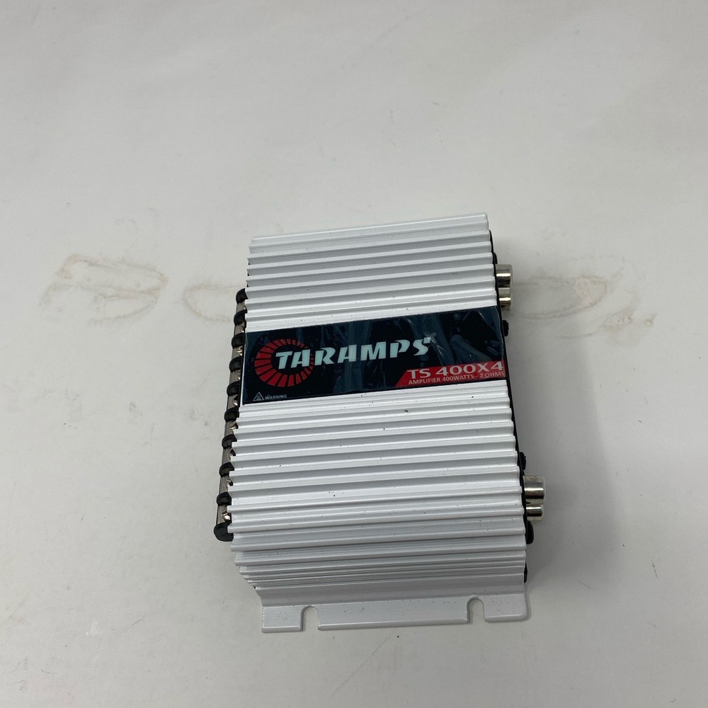Taramps TS 400×4 V2 4-Channel Car Amp 400W RMS Silver/Black Small