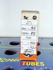 GE 5963 ECC82 12AU7 Five Star NOS NIB Tested Like NOS Balanced Tube
