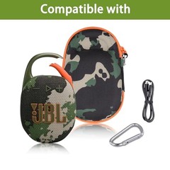 Hard Carrying Case Replacement for JBL Clip 5 Waterproof Portable Camo Case