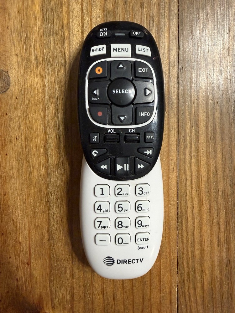 DirectTV Direct TV RC73 IR/RF Universal Remote Genie Guide Authentic OEM