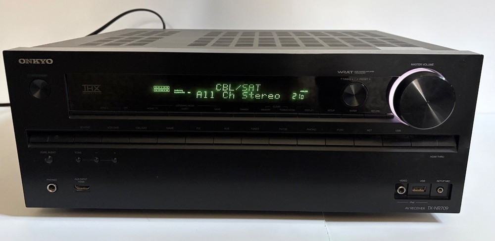 Onkyo TX-NR709 7.2-Channel Network A/V Receiver, fully functional, original box