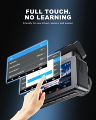 4K+4K Dash Cam Front and Rear for Cars