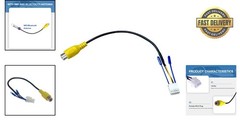 Plug and Play 10 Pin RCA Cable for Android Stereos with Backup Camera Support