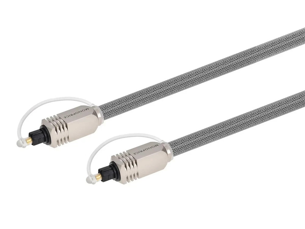 Monoprice Premium S/PDIF (Toslink) Digital Optical Audio Cable – 6ft, Heavy Duty