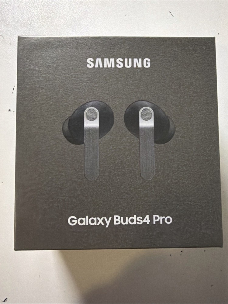 NEW Samsung Galaxy 2026 Buds 4 Pro SM-R640 True Wireless Bluetooth Earbuds-Black